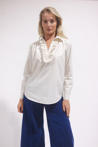 Adela Shirt - White Ice