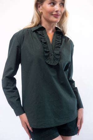 Adela Shirt - Myrtle Green