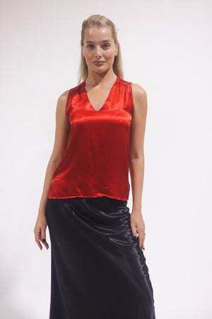 Sylvie Tank - Oriental Red