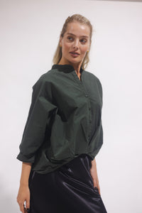 Ruby Top - Myrtle Green