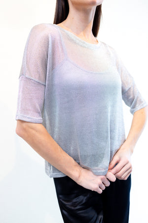 Blake Top - Silver