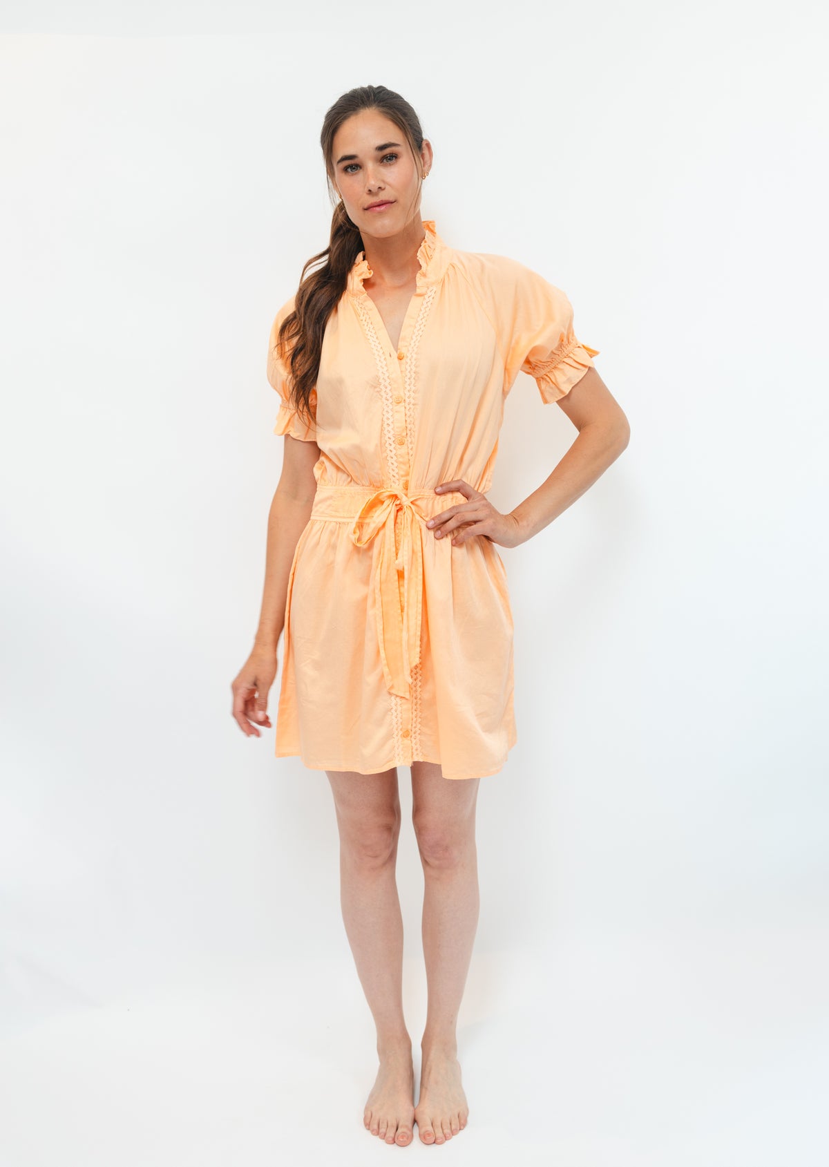 Abby Dress - Melon