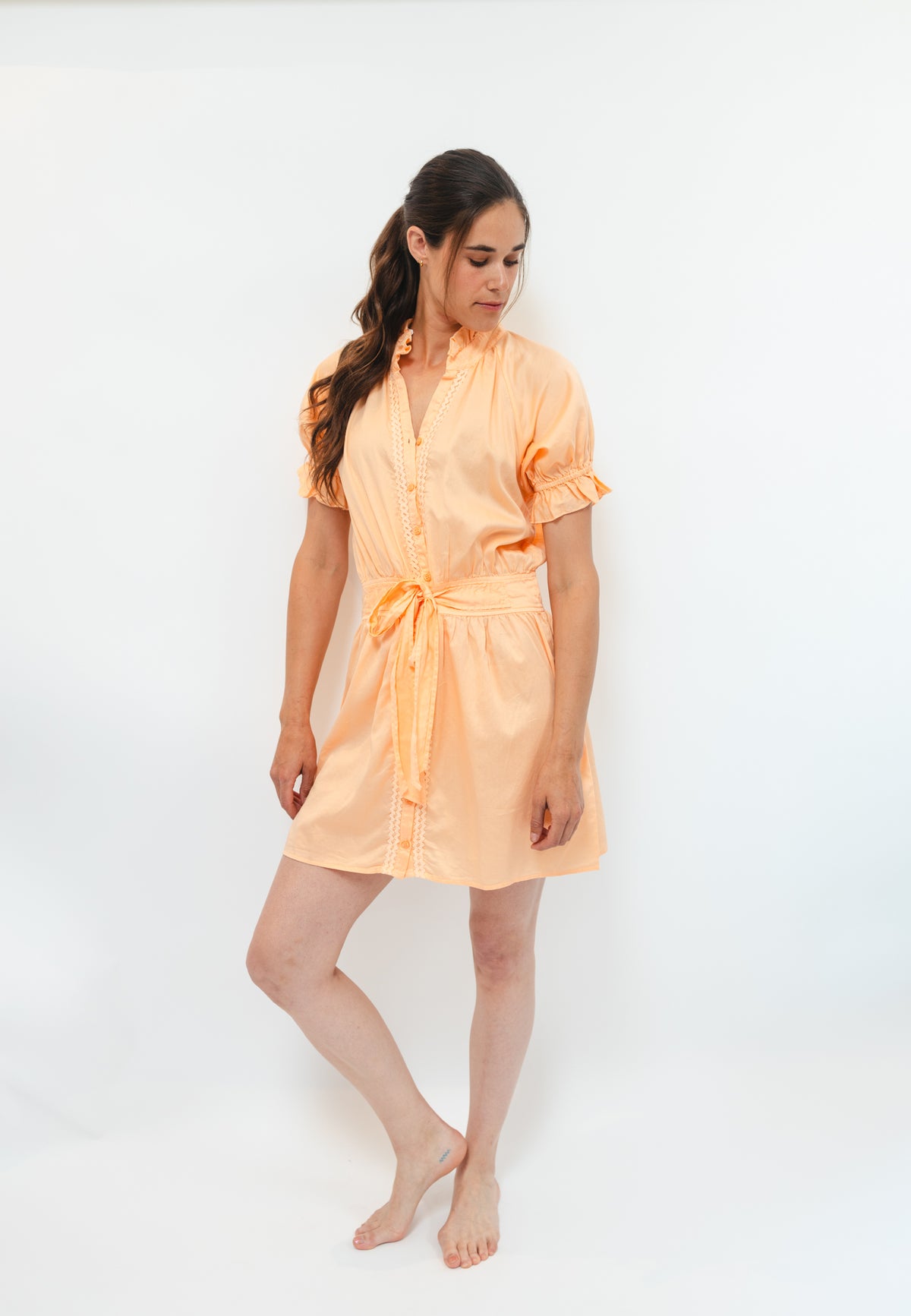 Abby Dress - Melon