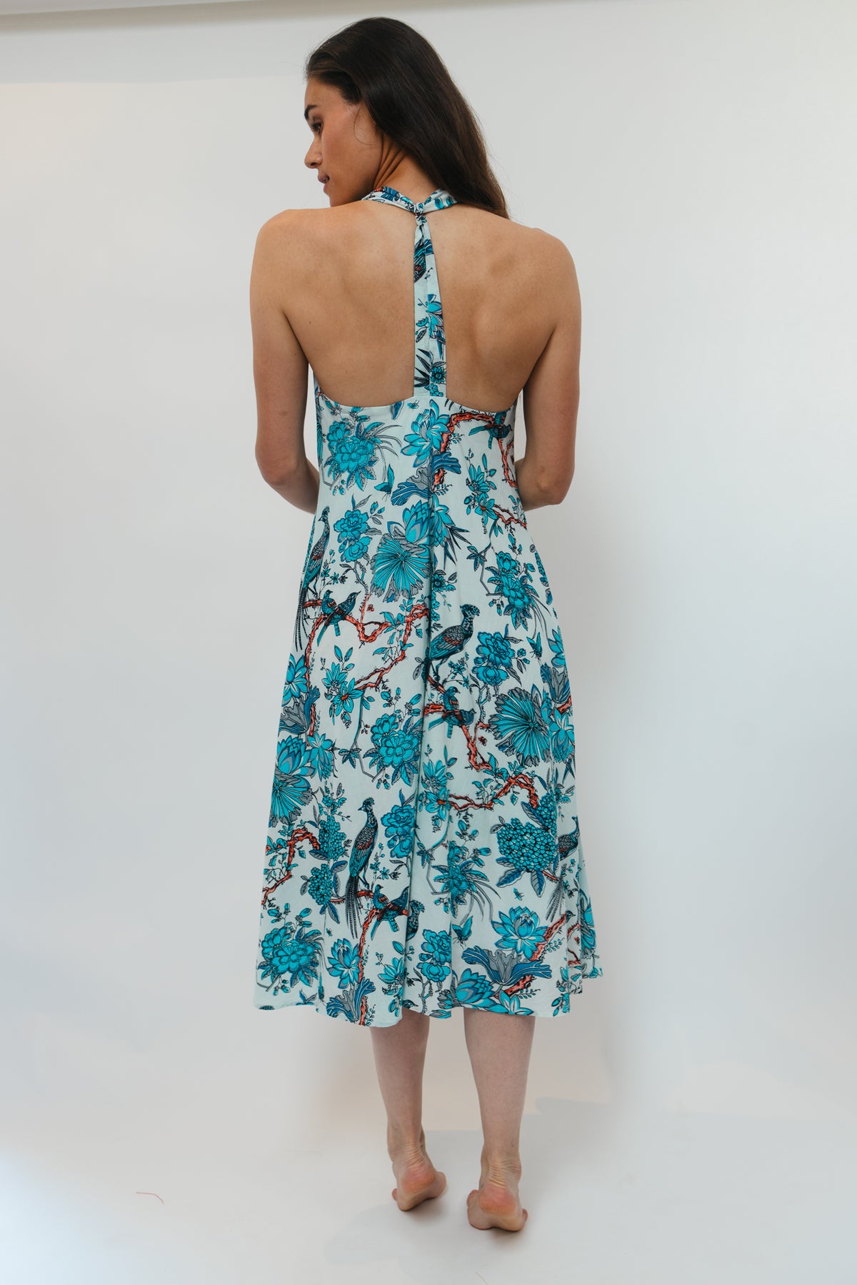 Taj Dress - Bird Print