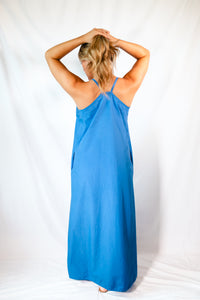 Adela Dress - Ampard Blue