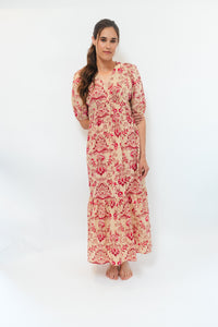 Elena Dress - Nantucket Garden Print