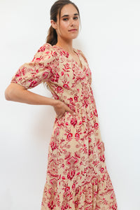 Elena Dress - Nantucket Garden Print