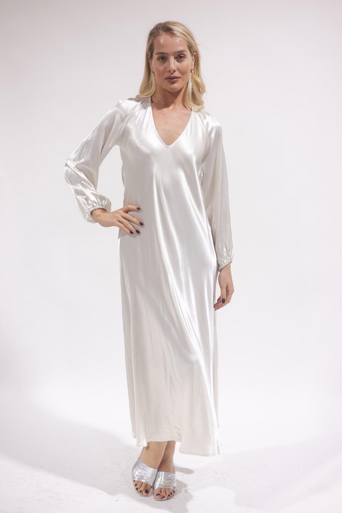 Seraphina Dress - White Ice