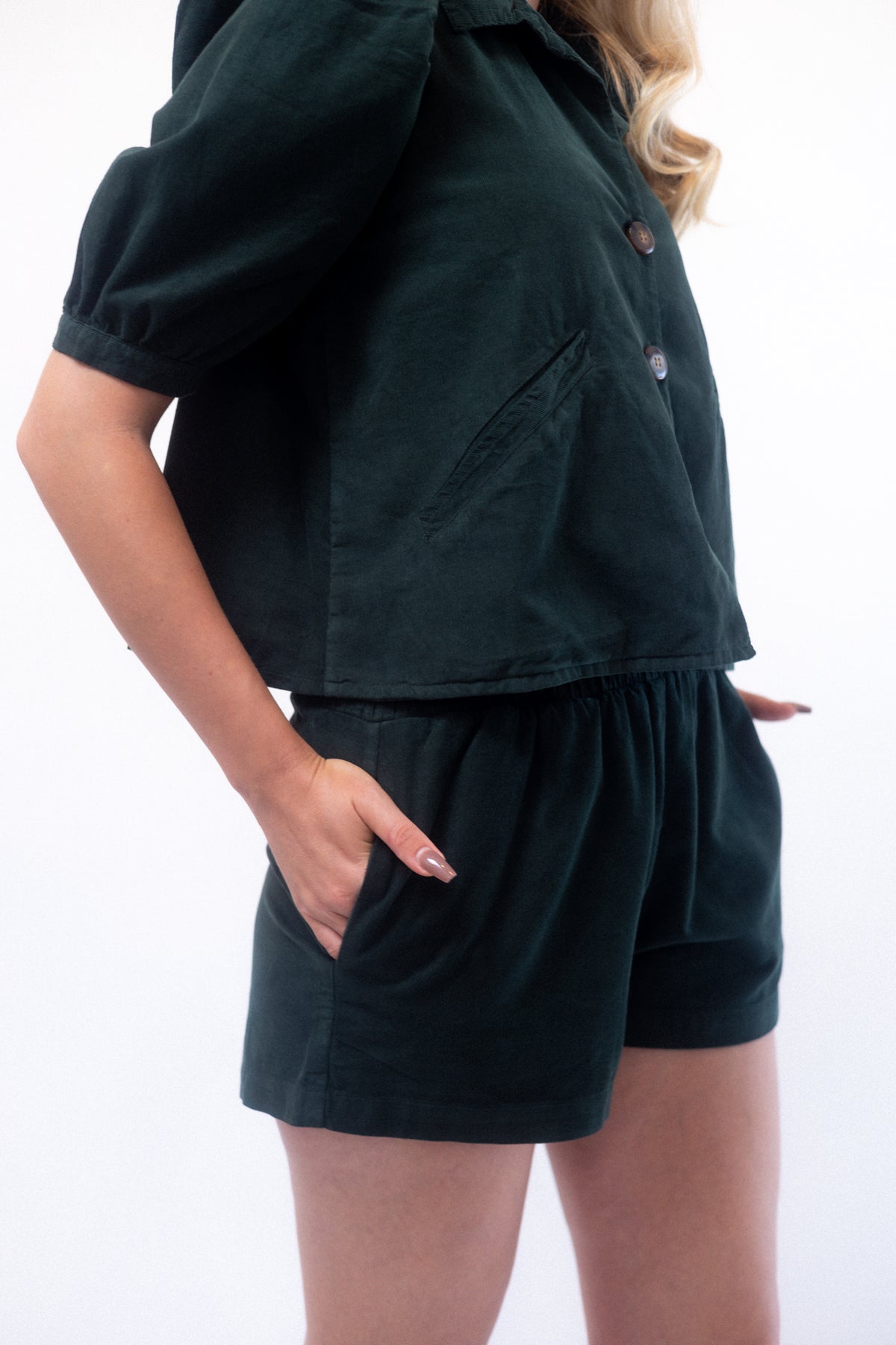 Willow Shorts - Myrtle Green