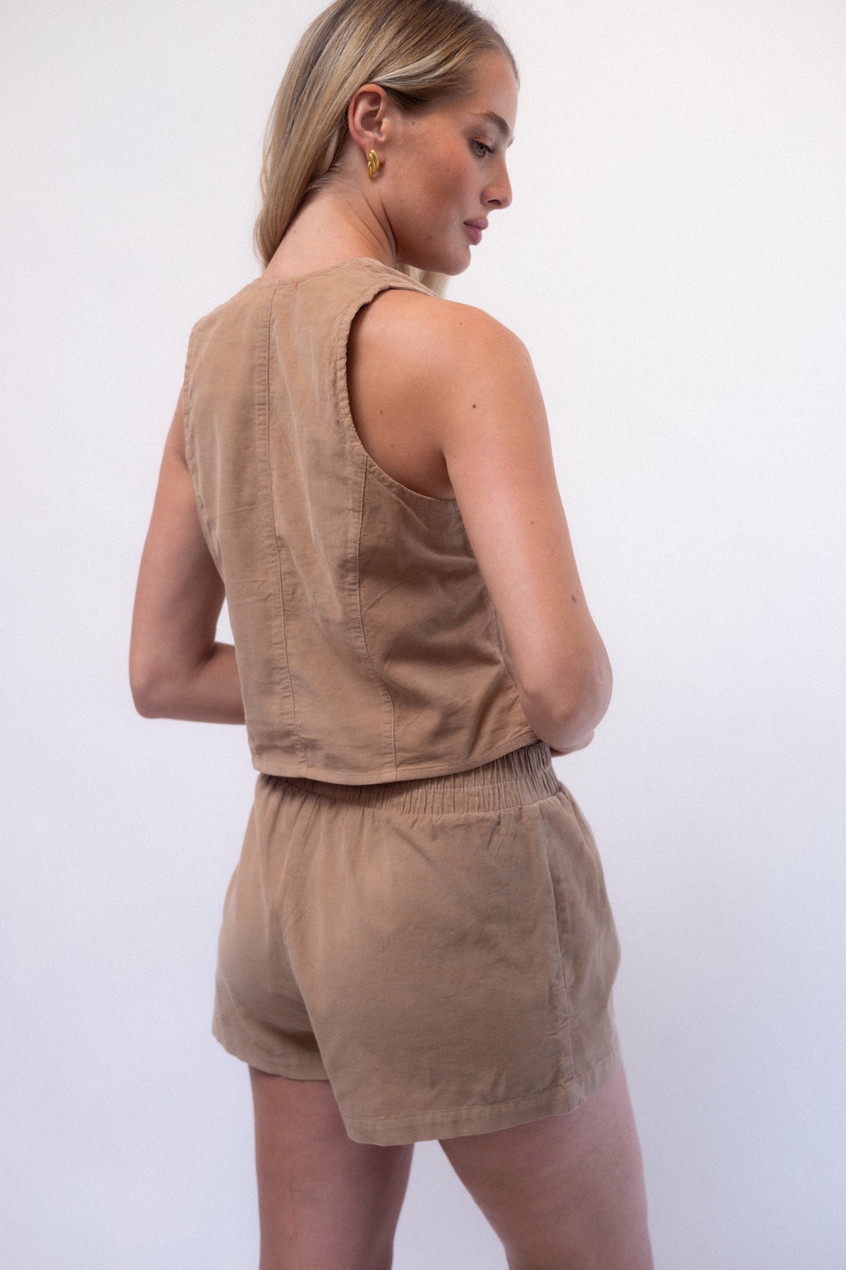 Willow Shorts - Camel