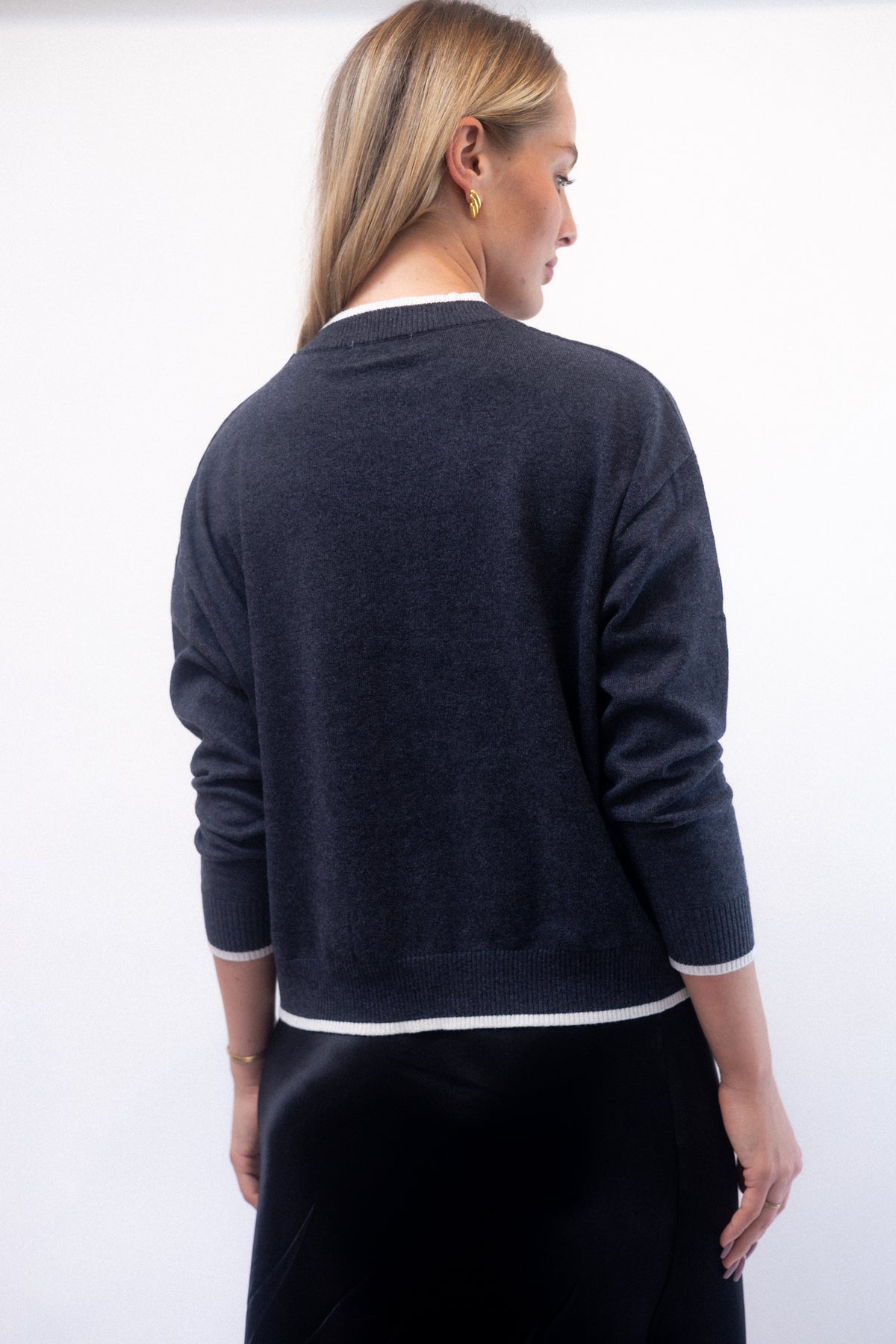 Eloise Sweater - Wall Street & White Ice