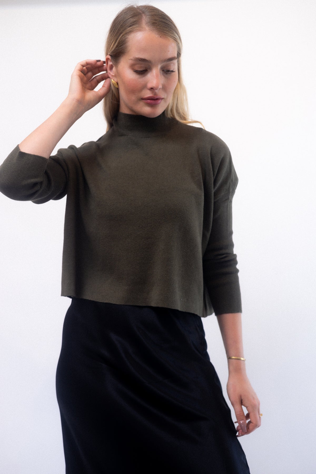 Rowan Sweater - Myrtle Green