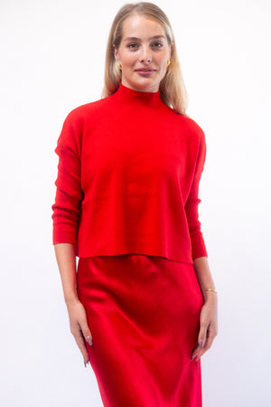 Rowan Sweater - Oriental Red