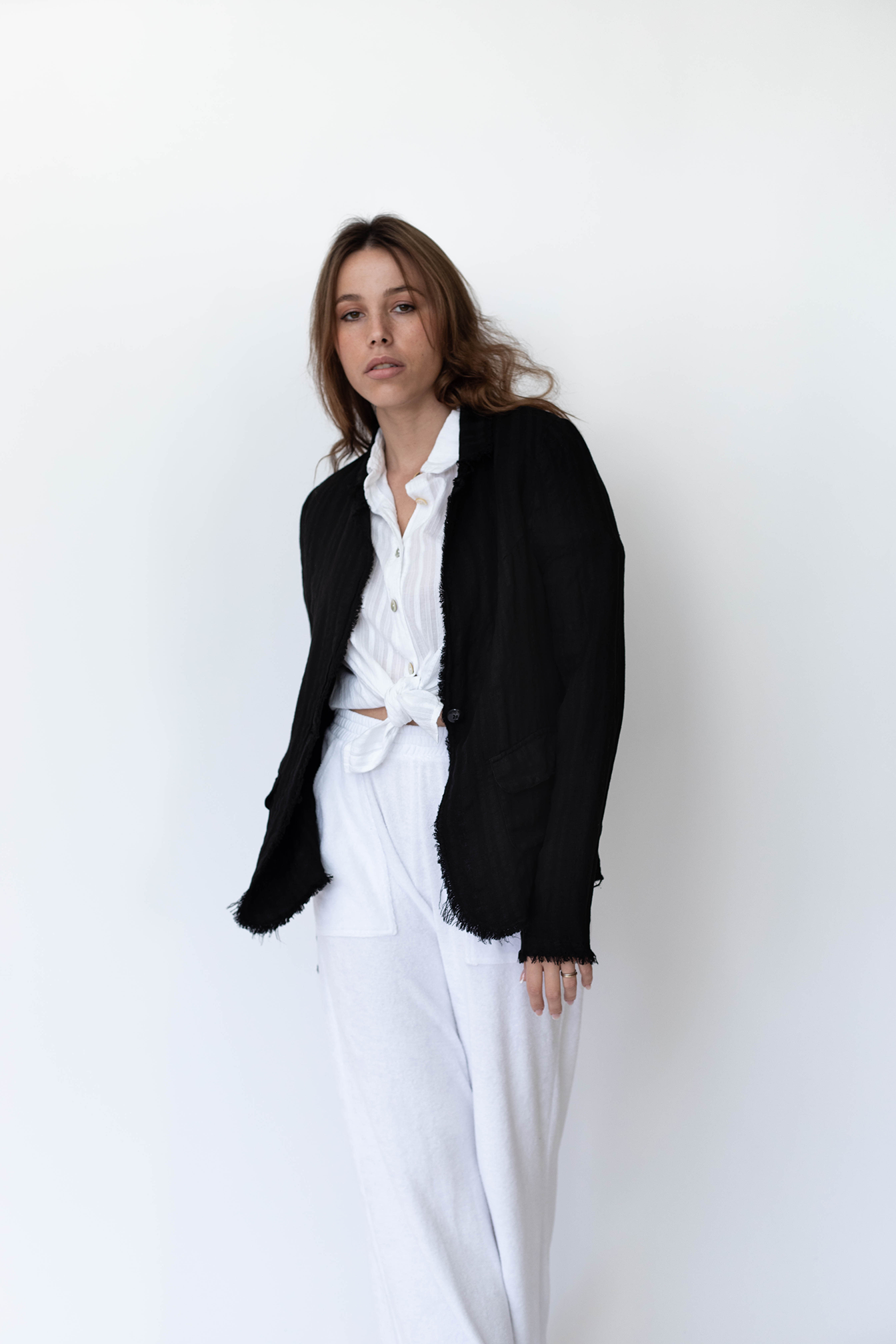 5 Sporty-Chic Outfit Ideas Ft. Madewell's Linen Blazer - The Mom Edit
